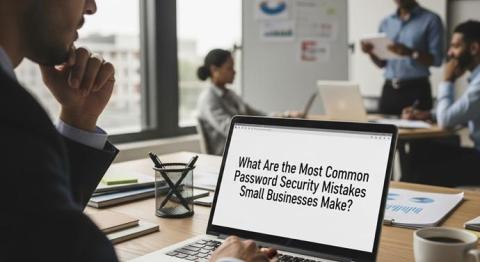What Are the Most Common Password Security Mistakes Small Businesses Make?